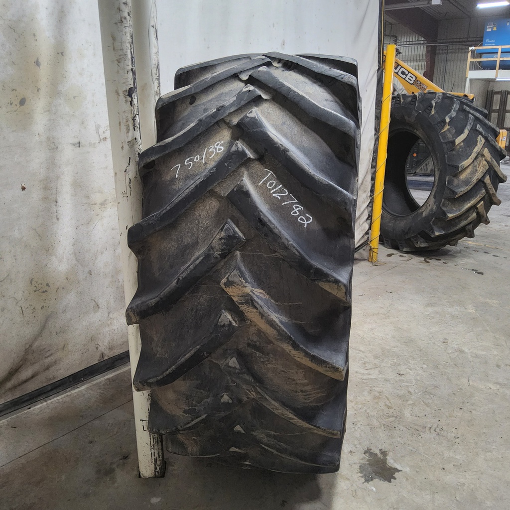 USED 750/65-38 Trelleborg Twin 414 R-1 D (8 Ply), A8 45% for Sale